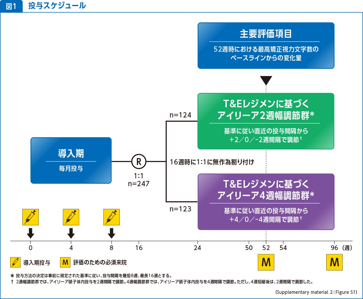投与スケジュール 投与スケジュール