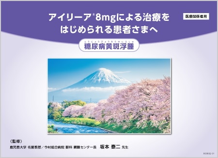 アイリーア®8mg：DME - 患者説明用バインダー